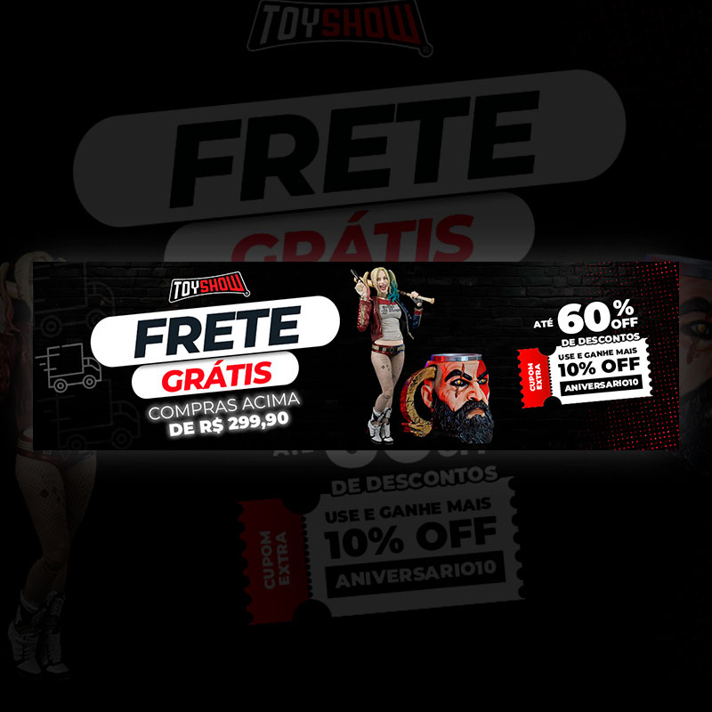 Banner Frete Grátis - Toyshow