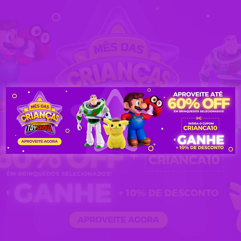 Banner Toyshow - Dia das Crianças